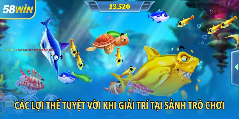 Các lợi thế tuyệt vời khi giải trí tại sảnh trò chơi